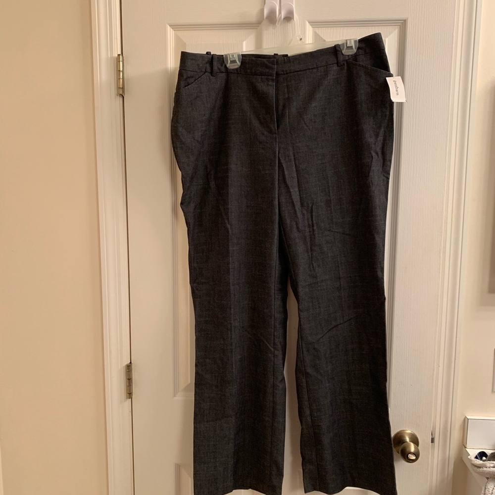Dark gray Dress Barn slacks